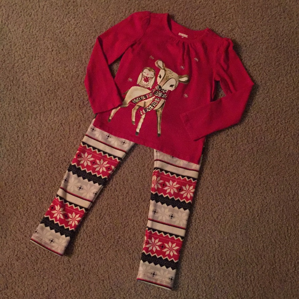 EUC Gymboree Deer & Owl Set